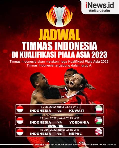 jadwal timnas indonesia terbaru